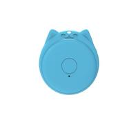 Mini Traceur GPS Intelligent Bluetooth 5.0 for Chien et Chat, Alarme Anti-Perte, étiquette Intelligente sans Fil for Sac d'enfant, Portefeuille, localisateur de clés(Blue-C)
