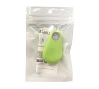 Mini Traceur GPS Intelligent Bluetooth 5.0 for Chien et Chat, Alarme Anti-Perte, étiquette Intelligente sans Fil for Sac d'enfant, Portefeuille, localisateur de clés(Green-B)