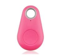 Mini Traceur GPS Intelligent for Chien et Animaux domestiques, Bluetooth 4.0, Alarme Anti-Perte, étiquette sans Fil for Sac d'enfant, Portefeuille, localisateur de clés(Pink)