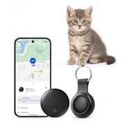 Mini traceur GPS magnétique pour voiture sans ABO, Bluetooth avec application pour Android iOS, localisation en temps réel pour voitures, vélos, bagages, animaux domestiques, étanchéité IPX6, aucune