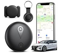 Mini traceur GPS magnétique - Traceur GPS en temps réel avec application pour smartphone Android et iOS, traceur GPS de voiture pour voitures, vélos, bagages, animaux domestiques, ventouse magnétique
