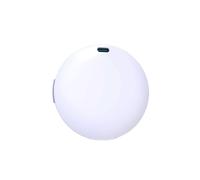 Mini traceur GPS portable pour animaux de compagnie, avec Bluetooth (blanc) - Cadeau : blanc