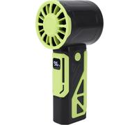 Mini tragbarer Fan leistungsstarke Handheld USB wiederaufladbare pers?nliche kleine Hand ruhig f��r Reisebereich Make -up Innen im Freien Green