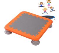 Mini trampoline d'intérieur avec base antidérapante, rebond de fitness durable pour exercice à la maison - pas de montage nécessaire