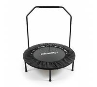 Relaxdays Trampoline avec barre Ø 102 cm