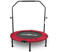 Mini Trampoline Fitness Jump4fun Pliable Double-Bar - Ø92cm, Rouge