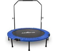 JUMP4FUN Mini Trampoline Fitness Jump4fun Pliable Double-Bar - Ø122cm - Bleu Bleu
