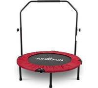 Mini Trampoline Fitness Jump4fun Pliable Double-Bar - Ø92cm, Rouge