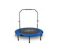 Mini trampoline fitness pliable double-bar Jump4fun : Bleu