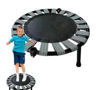 Mini trampoline - Trampoline d'intérieur pliable pour enfants, trampoline de gym | Lit de saut rond pour fitness, trampoline d'entraînement pour adultes, trampoline à la maison, exercices amusants, le