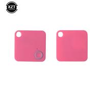Mini Traqueur Gps Compatible Bluetooth Tile Mate,Localisateur De Clé,Dispositif De Suivi Anti-Perte,Traqueur Gps De Voiture,Traqueur De Collier De Chien - Type Rose