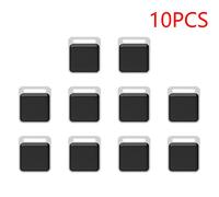 Mini traqueur GPS pour iPhone et Android,alarme anti-perte,clé,portefeuille,animal de compagnie,recherche d'enfant,Bluetooth,enregistrement GPS,étiquette intelligente,1 à 10 pièc - Type 10pcs Black