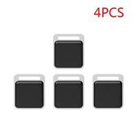 Mini Traqueur Gps Sans Fil,Alarme Anti-Perte,Clé De Sac Pour Enfant,Recherche De Portefeuille,Bluetooth,Enregistrement Gps,Étiquette Intelligente Pour Iphone,Android - Type 4pcs Black