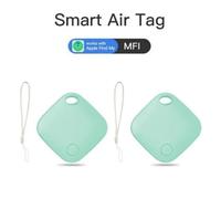 Mini Traqueur Intelligent Gps Air Tag Pour Apple Ios,Bluetooth,Détecteur D'enfant,Animal De Compagnie,Voiture Perdue,Système Find My Andrea Er - Type 2pcs Green #A
