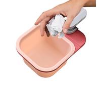 Mini Trash Can for Desk, Clip On Garbage Bin, Small Waste Container