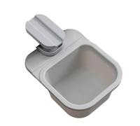 Mini Trash Can - Rotating Clip On Basket, Attachable Office Dustbin, Space Saving Table Bucket | Decorative Storage Solution, Kitchen Living Room Bedroom Bathroom Counter Table Shelf Compact Wastebin