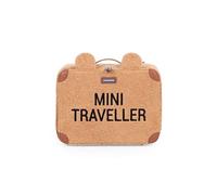 Mini Traveller Kids Suitcase Teddy Brun - Childhome