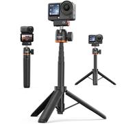 Mini trépied 54 cm pour DJI Osmo Nano/Osmo Action 6, Poignée Extensible 2-en-1 avec Barre d’Extension & Tête Sphérique à 360°, Perche à Selfie, Support de Vlogging de Voyage, Accessoires