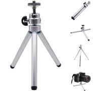 Mini trépied de table 7/14/26 cm portable et réglable,3 en 1 trépied pliable pour appareils photo,Reflex,Mirrorless,Smartphone,vis 1/4"" et tête de boule,rotation 360°(Q118)