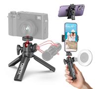 Mini Trépied de Voyage Léger, Caméra de Sport Stabilisateur Appareil Photo avec Fixation à Vis 1/4, Tripod iphone Table pour Photographie Convient pour Gopro DJI Insta360 iPhone 15 14 Pro Max Canon