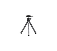 Leofoto - Mini trépied de Poche - Idéal pour Le Photographe de Voyage - Capacité de Charge de 2kg - Pieds Extensibles - Hauteur: 8,5 cm - 21,3 cm - MT-02C + Tête à Bille LH-22
