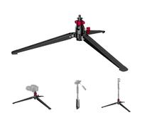 Mini Trépied, Petit Support de Trépied de Téléphone, Trépied de Bureau Rotatif Portable avec Trou de Vis de 3/8 Pouces, Charge jusqu'à 10 Kg, pour Monopodes de Smartphones