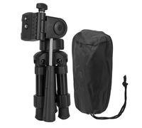 Mini trépied portable léger rotatif à 360 degrés avec plaque à dégagement rapide pour appareil photo et téléphone