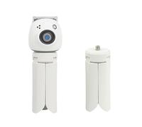 Mini trépied portable pour appareil photo Instax Pal, support de levier d'extension compact avec positionnement multi-angle pour accessoires de photographie de voyage (blanc)