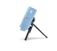 Mini Trépied pour Appareil Photo D’Action, Base Rotative 180°, Abs Noir | Compatible Plupart des Caméras D’action, Construction Stable, Usage Extérieur, Format Compact de Bureau