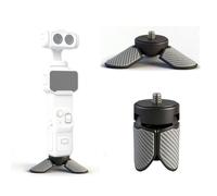 Mini trépied pour Insta360 Luna Ultra, 22 g, léger, vis 6,35 mm, antidérapant, portable, ouverture rapide, vis de 6,35 mm