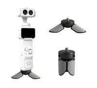 Mini trépied pour Insta360 Luna Ultra, support de bureau pliable avec support à vis de 6,35 mm, trépied portable compact antidérapant pour appareil photo Insta360 Luna Ultra Accessoires