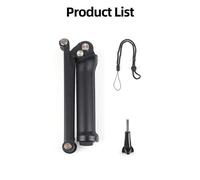Mini trépied pour Insta360 ZanPro,GoPro 12,11 DJI,Action 4,3,poignée pliable à 3 voies,déterminer le anciers de selfie,accessoires de caméra d'action - Type Black