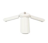 Mini Trépied pour InstaxPal avec Vis de 1/4 de Pouce, Trépied de Caméra Portable pour Pal Evo 70 Lomo, Compact Pliant Pliable Desktop Tripod Stand Stabilizer Handle Grip (White)