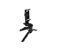 Mini Trépied pour Smartphone 2en1 Monopode Selfie Rotatif Ultra stable LinQ Noir