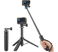 Mini-Trépied Selfie - VKESEN - TP-08 - 51cm Télescopique - Compatible GoPro/DJI/Insta360 - Léger et Portable