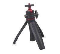 Mini trépied universel stable léger extensible de 15 à 27 cm avec vis de 6,35 mm pour vlogging, appareil photo de smartphone