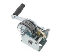 Mini treuil manuel de 226,8 kg - Manivelle manuelle en métal robuste pour bateaux, remorquage maritime, voiture, utilisation domestique et manutention de cargaison - Solution de treuillage portable et