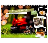 Mini trifft Maxi - Wenn Kleine groß rauskommen (Wandkalender 2026 DIN A2 quer), CALVENDO Monatskalender: Winzige Welten, große Geschichten - Ein Kalender der besonderen Art!