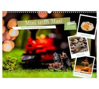 Mini trifft Maxi - Wenn Kleine groß rauskommen (Wandkalender 2026 DIN A3 quer), CALVENDO Monatskalender: Winzige Welten, große Geschichten - Ein Kalender der besonderen Art!