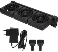 Mini Triple Tête Réglable Réservoir de Poisson Ventilateur de refroidissement d'aquarium accrocher à Chiller