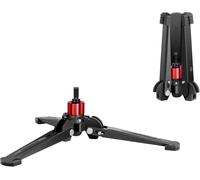 Mini Tripod for Monopods, 9.5mm Screw Desktop Tripod with Three Legs, Monopod Stand, Travel for DSLR Camera, Camcorder, 20° Tilt and 360° Rotation