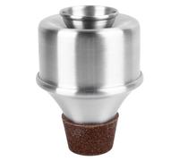 Mini trompette pratique muette en alliage d'aluminium trompette silencieux muet pour adulte enfants débutant corps droit conception facile à transporter excellent ton idéal
