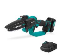 VONROC Mini tronçonneuse 20V - 152mm - Batterie 2.0Ah et chargeur inclus