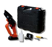Mini tronçonneuse électrique Trickblade pro Rotorazer Mini Chainsaw VENTEO Portable et légère 21 V Batterie rechargeable Sans fil Lumière LED Entretien du jardin