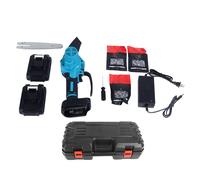 Mini TronçOnneuse Sans Fil De 6 Pouces, AlimentéE Par Batterie Au Lithium Rechargeable, éLectrique Pour L'éLagage Des Arbres