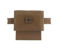Mini Trousse de Premiers Secours Tactique, Petite Pochette Vide, Pochette MéDicale Compacte, Sac Edc Micro Trousse de Traumatologie(Brown)