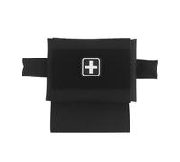 Mini Trousse de Premiers Secours Tactique, Petite Pochette Vide, Pochette MéDicale Compacte, Sac Edc Micro Trousse de Traumatologie(Black)