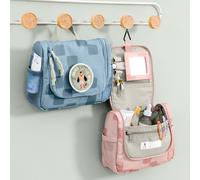 Mini trousse de toilette Pattern Party rose