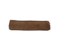 Mini-trousse Nubuck ronde marron