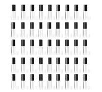 Mini Tubes de Brillant à lèvres, 45 pièces, Petits récipients Pratiques de 1.2ml, Tubes vides de baume à lèvres, Mini récipients de Maquillage